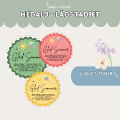 Sommarmedaljer - lågstadiet