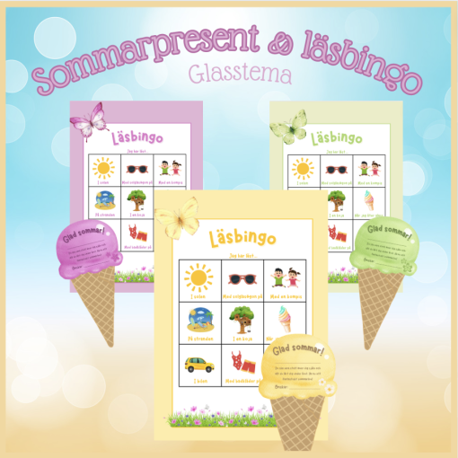 Litet sommarpaket (present + bingo)