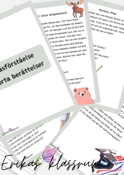Läsförståelse - berättelser