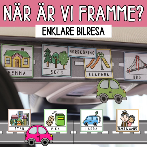 Bilresa med barn: visa resans upplägg