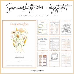 Sommarhäfte 2024 - lågstadiet