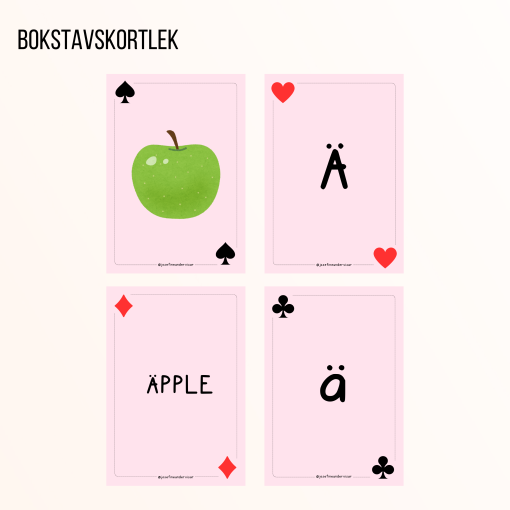 Bokstavskortlek