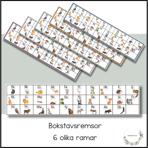 Bokstavsremsor