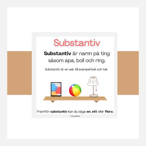 Ordklasser