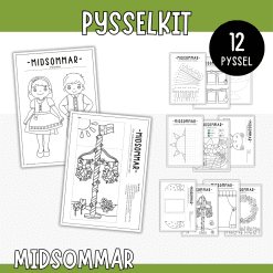 Midsommar - pyssel för barn