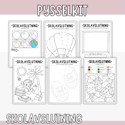 Pysselkit - skolavslutning