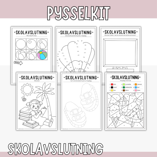 Pysselkit - skolavslutning