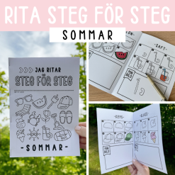 Rita steg för steg-bok: sommar