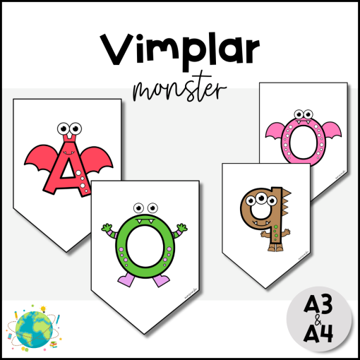 Monster - Vimplar