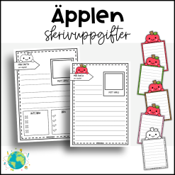 Äpplen - Skrivuppgifter