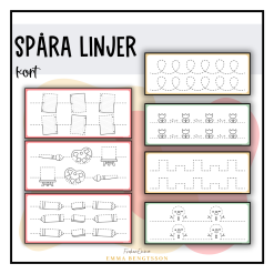 Spåra linjer: kort