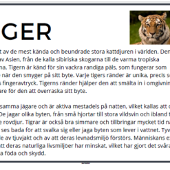 Läskort- asiatiska djur