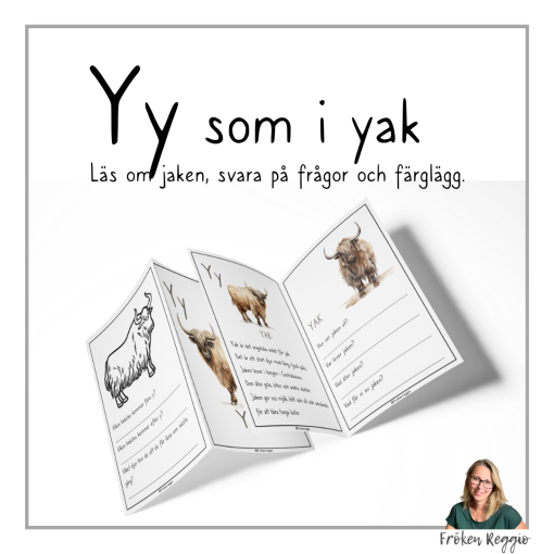 Lär om bokstäver och djur – Y