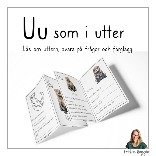 Lär om bokstäver och djur – U