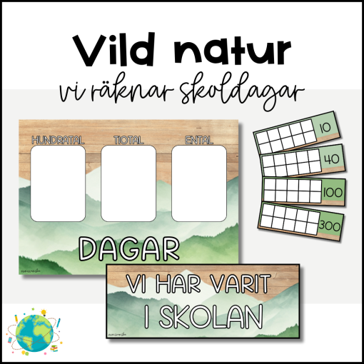 Vild natur - Vi räknar skoldagar