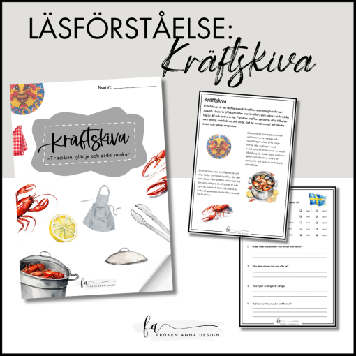 Läsförståelse | Läs & Lär om Kräftskivan