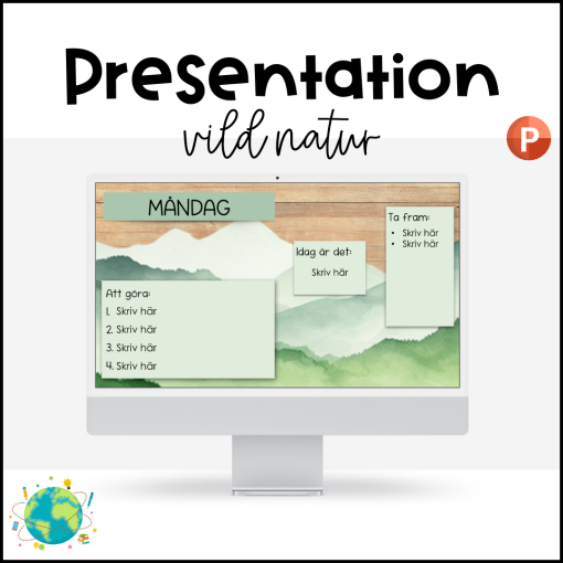 Digital presentation - Vild natur