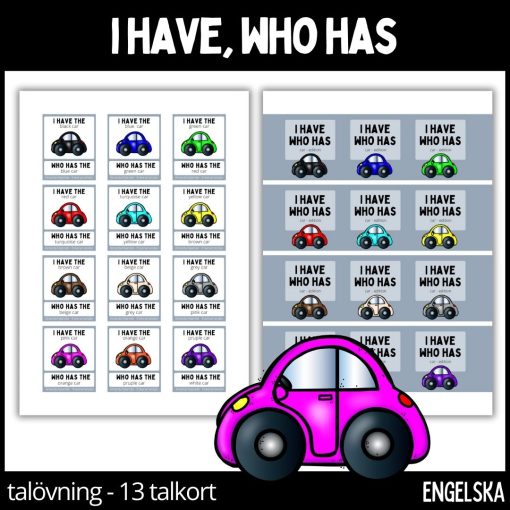 I have, who has domino - car