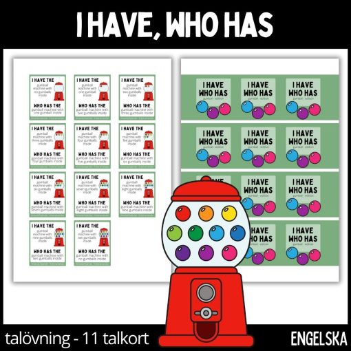 I have, who has domino - gummball