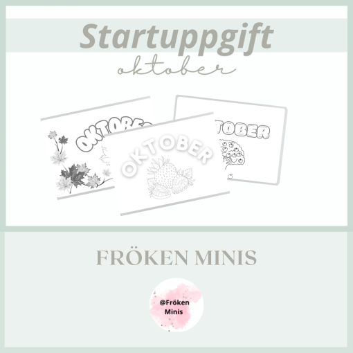 Startuppgift oktober