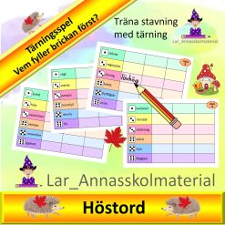 Höstord Tärningsspel