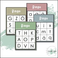 Bingo versaler och gemener