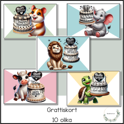 Grattiskort
