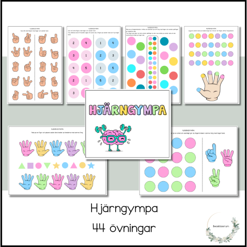 Hjärngympa - 44 övningar