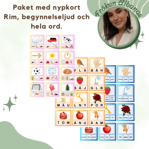Paket med nypkort