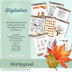 Höstpyssel - olika pyssel med hösttema