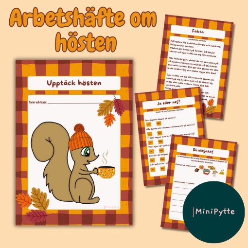 Arbetshäfte - Upptäck hösten