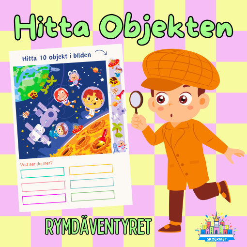 Hitta Objekten - Rymdäventyret