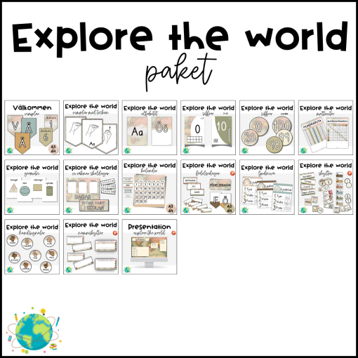 Explore the world - Paket