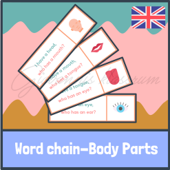 Word chain - Body Parts