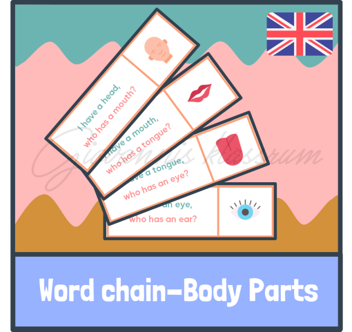 Word chain - Body Parts