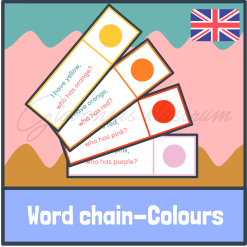 Word chain - Colours