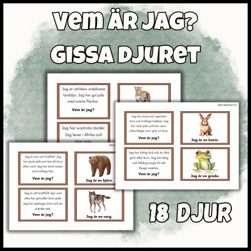 Vem är jag? (Djur)