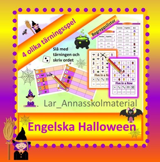 Engelska Halloween spel