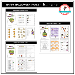 Happy Halloween paket - åk 1-3
