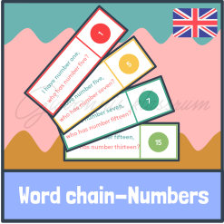 Word chain - Numbers