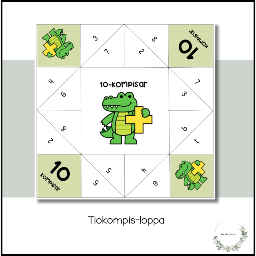 Tiokompisar - loppa