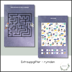 Rymden - extrauppgifter