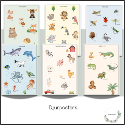 Posters - djur