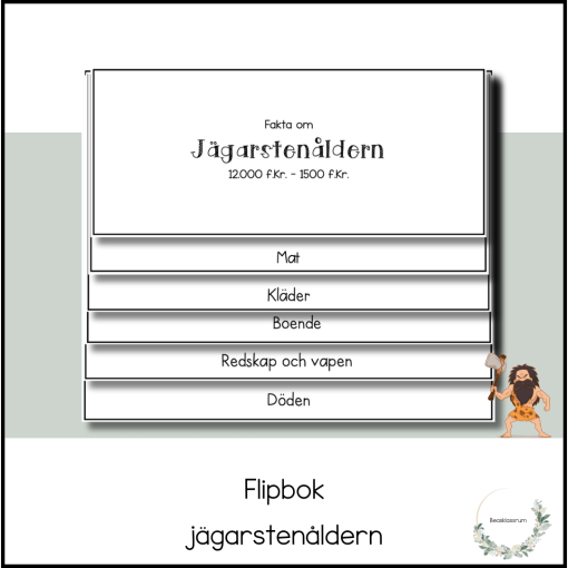 Flipbok - jägarstenåldern