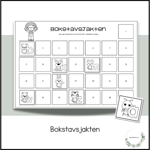 Bokstavsjakten