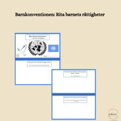 Barnkonventionen - Rita barnets rättigheter