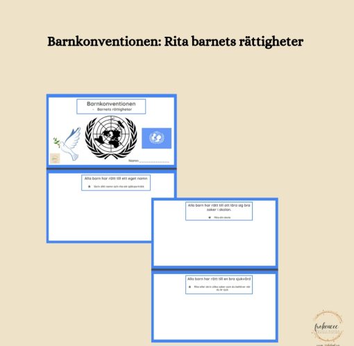 Barnkonventionen - Rita barnets rättigheter