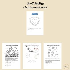 Läs & färglägg - Barnkonventionen