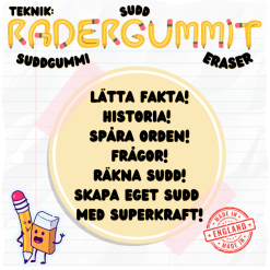 Teknik - Radergummit - Suddgummit