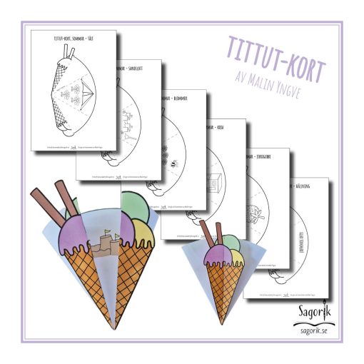 Tittut-kort Sommar